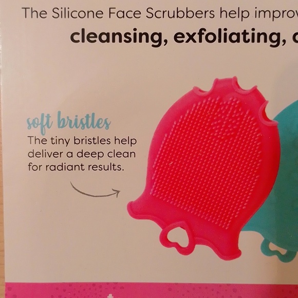 $5 Silicone Face Scrubbers Cloth Cleanser Exfoliator Massager - Picture 3 of 11